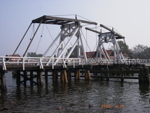 Hubbrücke in Wieck