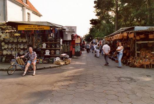 Polenmarkt in Swinemünde